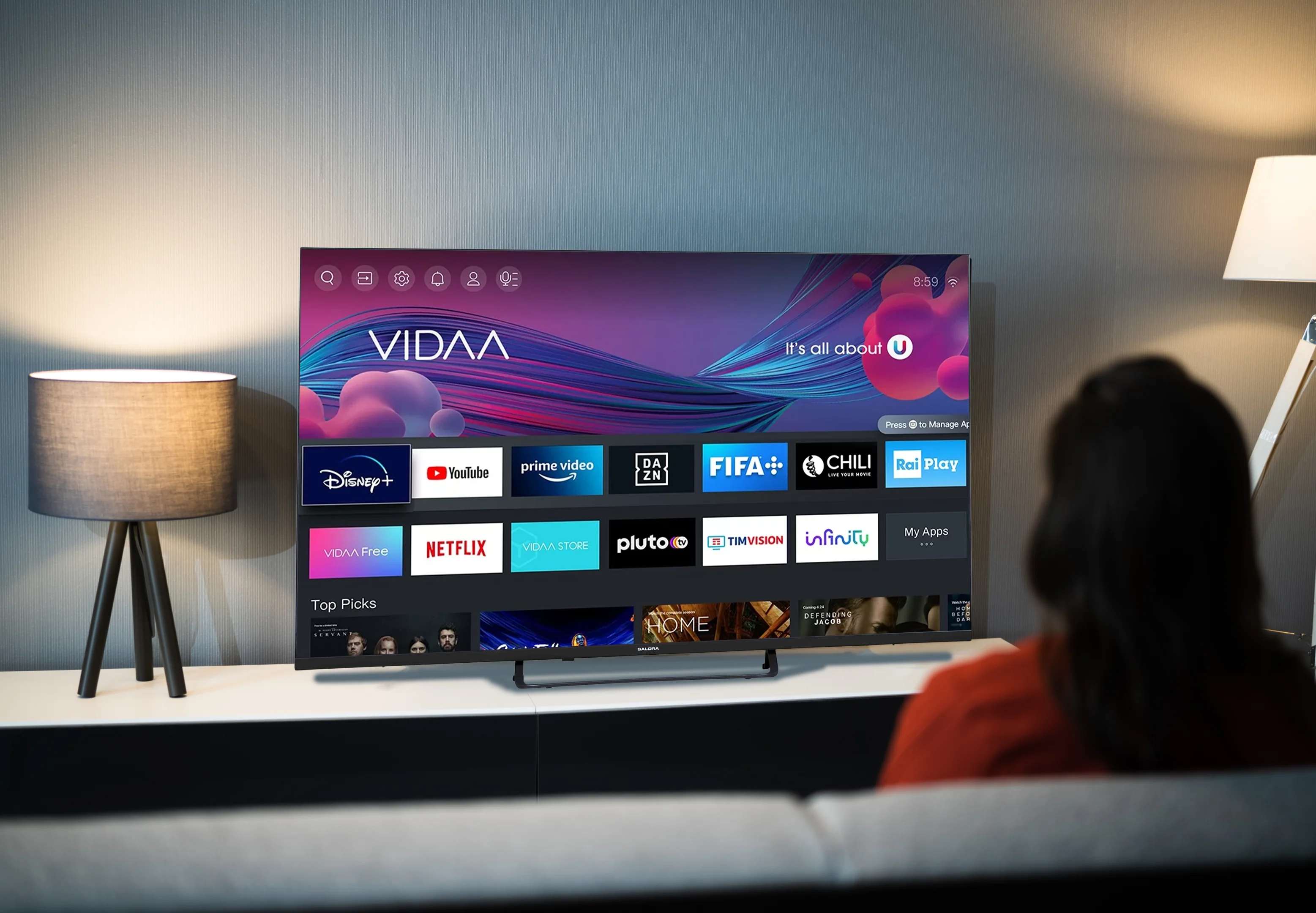 Salora FOD40TV - Image 3