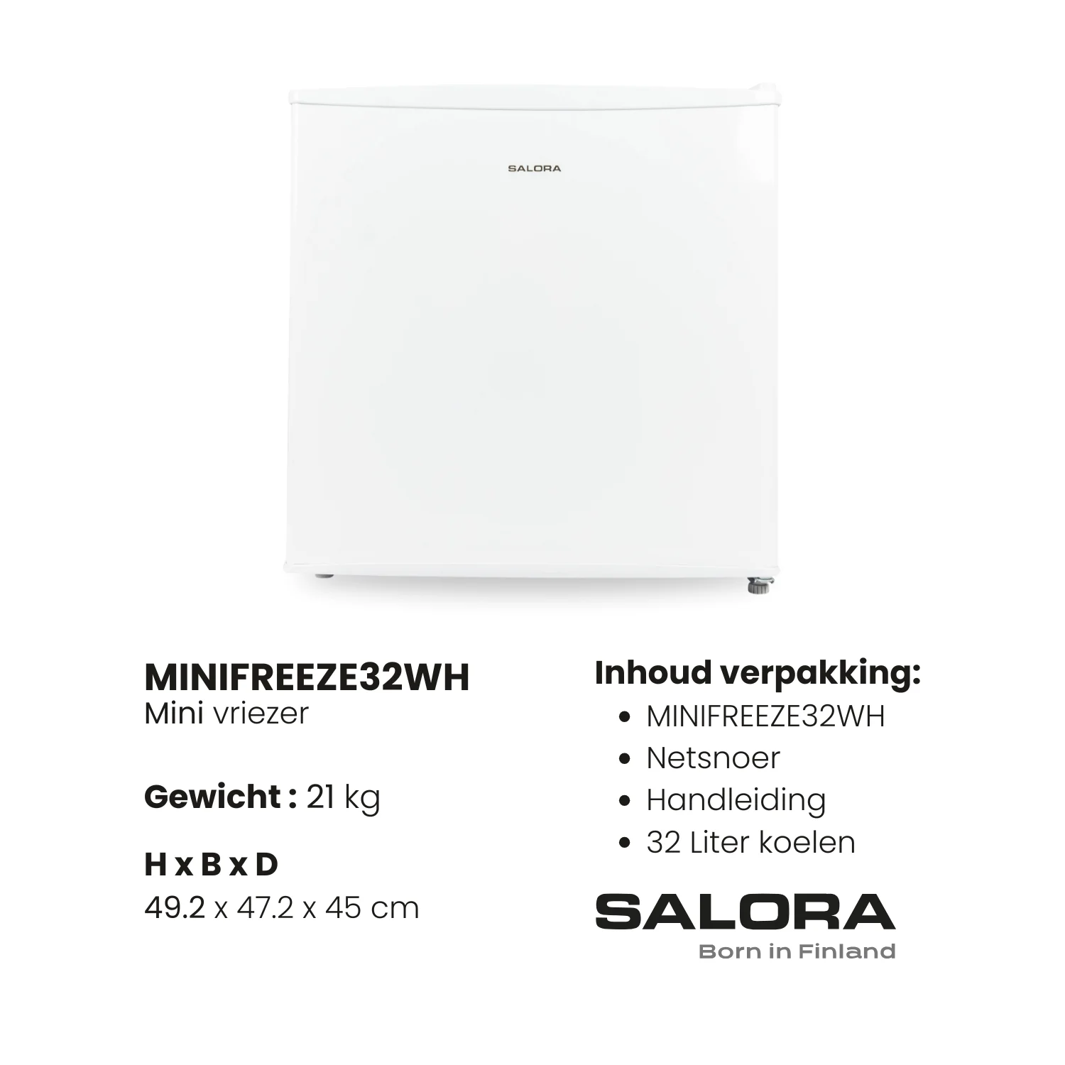 Salora MINIFREEZE32WH - Image 5