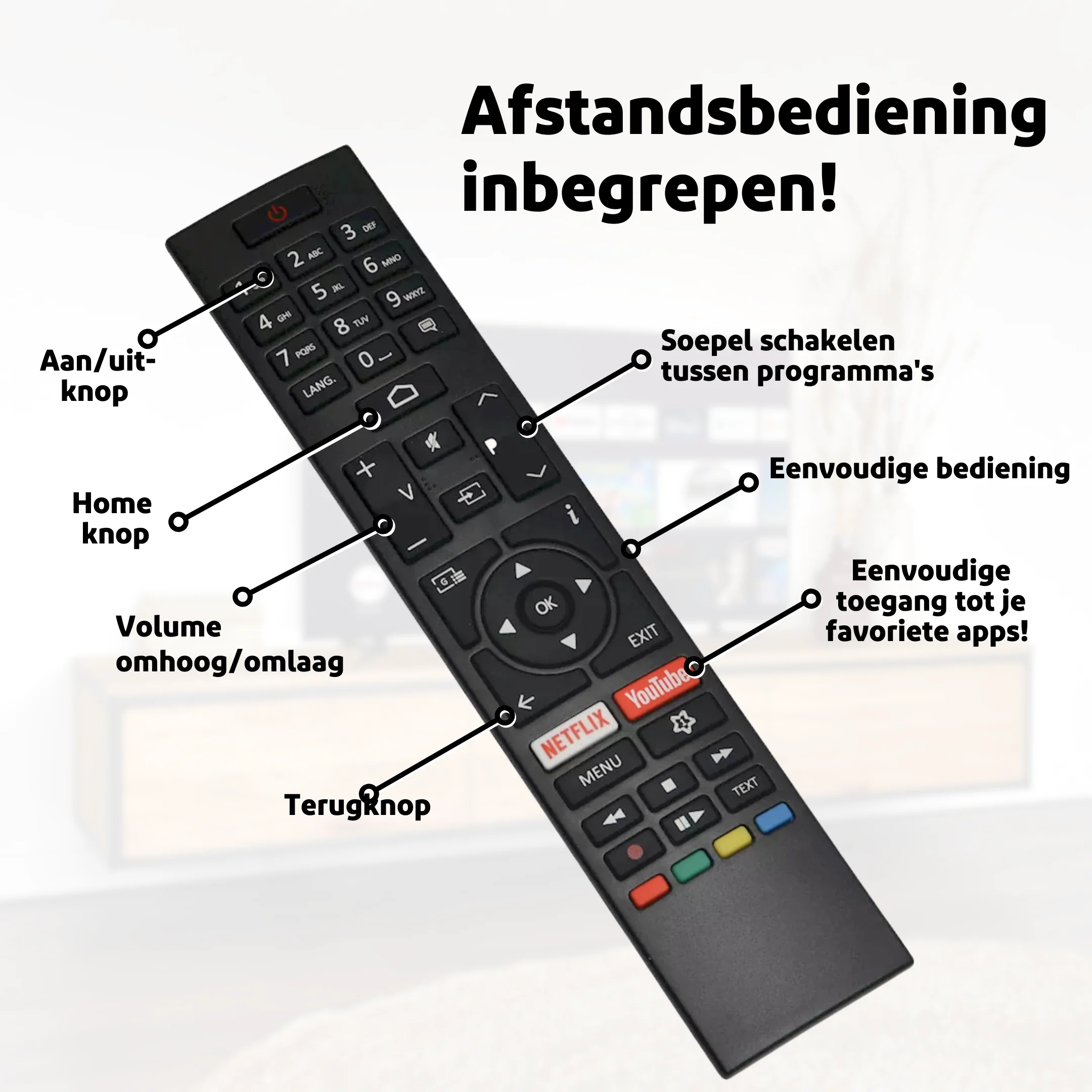 Salora SMART32TV - Retour - Image 4