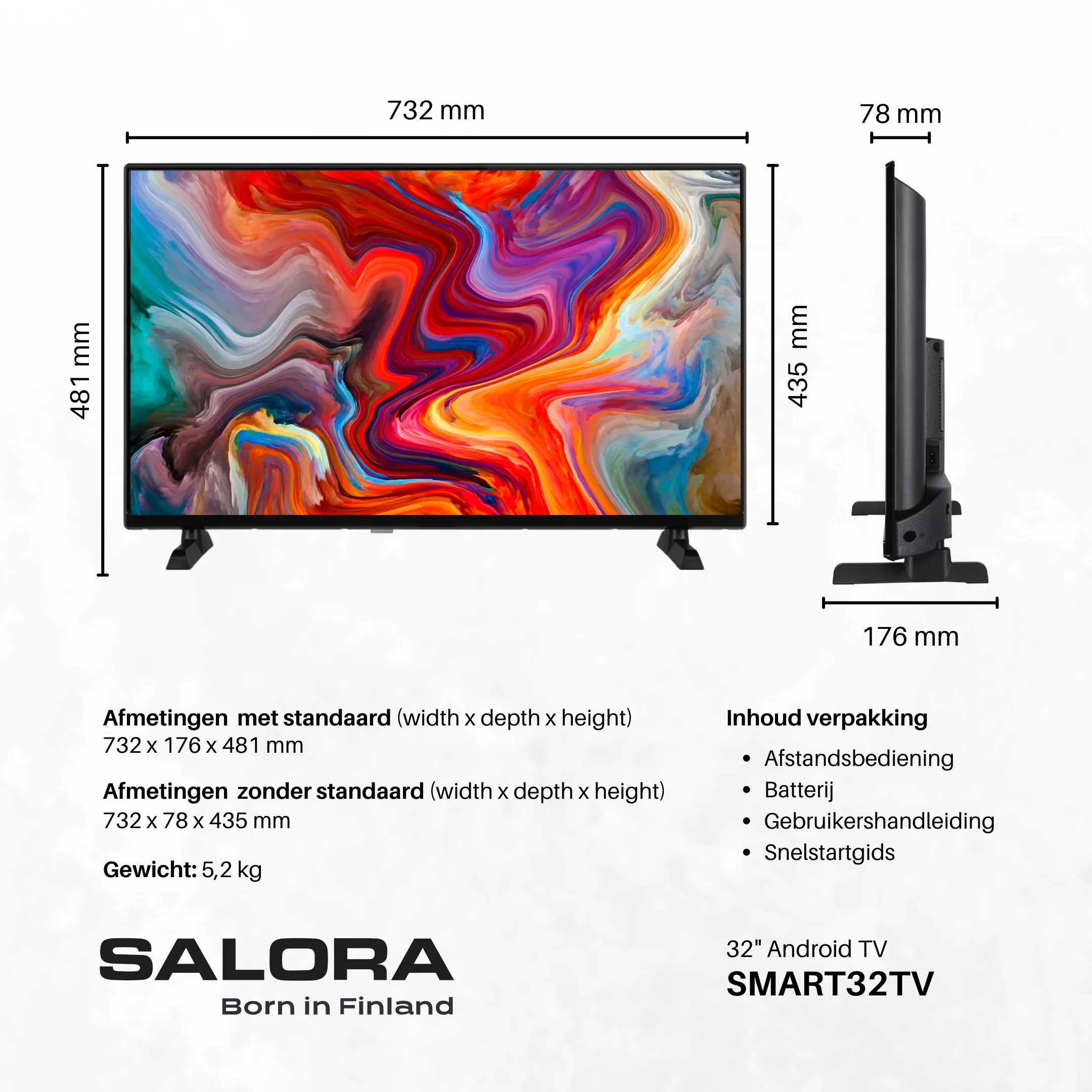 Salora SMART32TV - Image 3